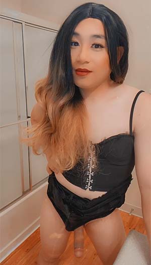 Pre-everything Asian tranny near Betonville Arkansas